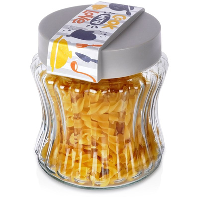 Dry Food Storage Container Glass 900 ml