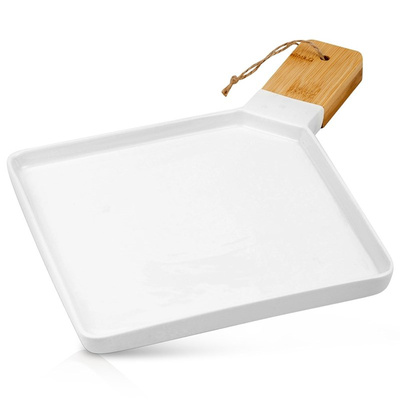 Serving Platter Porcelain TERRESTRIAL 44,5x35 cm