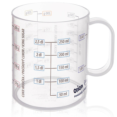 Measuring Jug Glass Mug 250 ml