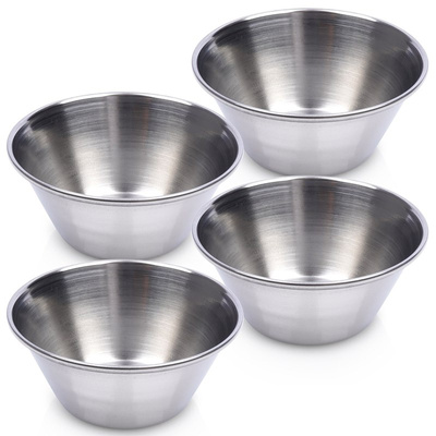 Dipping Bowl Steel 6 cm, 40 ml 4 pcs