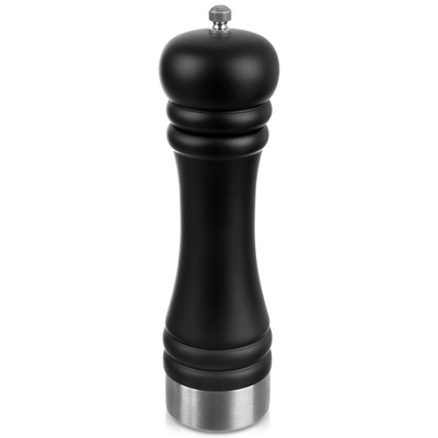 Pepper and Salt Grinder Wooden Black 21.5 cm