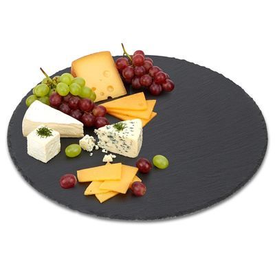 Serving Tray Stone Slate Round 30 cm