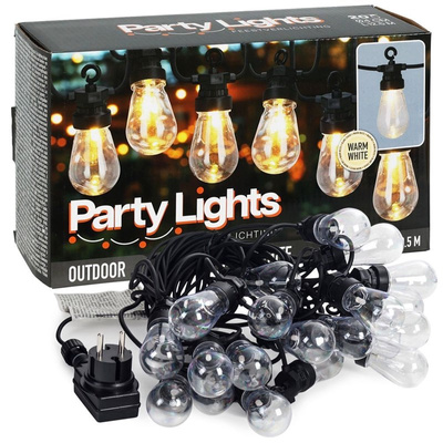 Outdoor String Lights Led 12.5 m 20 pcs