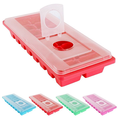 Ice Cube Tray with Lid 26x11 cm