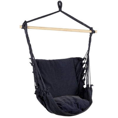 Hammock Chair Graphite with Cushion