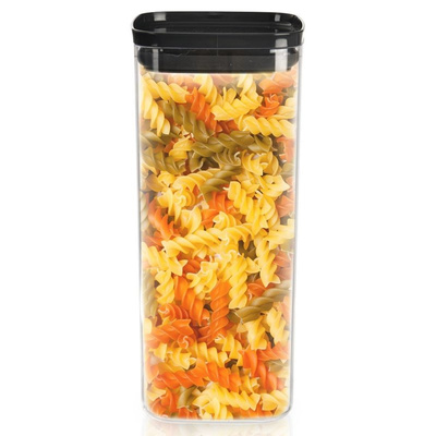 Dry Food Storage Container with Lid and Gasket Square 2.1 l