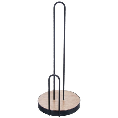 Paper Towel Holder Metal Black RADKA 36 cm