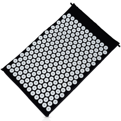 Acupressure mat Massage with Spikes Black 62x40 cm