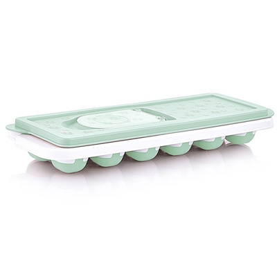 Ice Cube Tray Silicone with Lid 26,5x9,5 cm