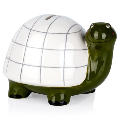 Piggy Bank Ceramic Turtle