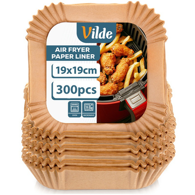 Air Fryer Liners Oil Free Paper Square 19x19 cm 300 pcs