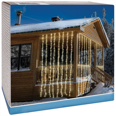 Outdoor Curtains Lights 320 LED 1 m