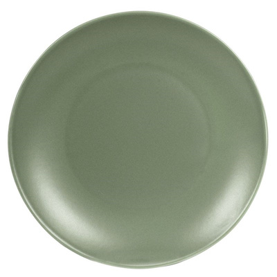 Dessert Plate Ceramic Green ALFA 21.5 cm