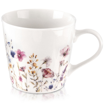 Mug Porcelain Flowers 430 ml