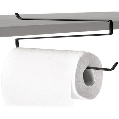 Paper Towel Holder Metal Black