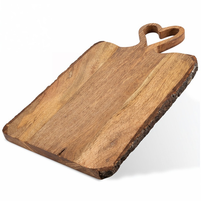 Deska do krojenia i serwowania drewniana MANGO 45x25 cm