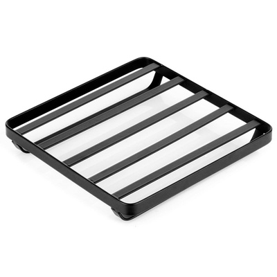 Foldable Trivet Metal Black MISTY 18x18 cm