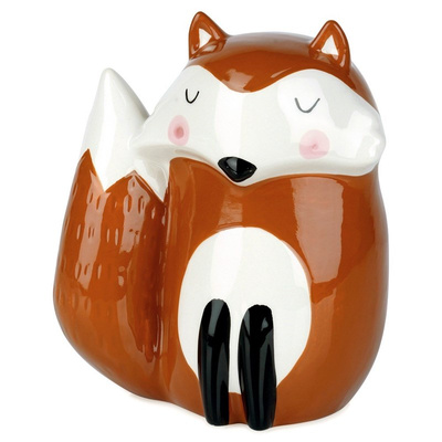 Piggy Bank Ceramic Fox