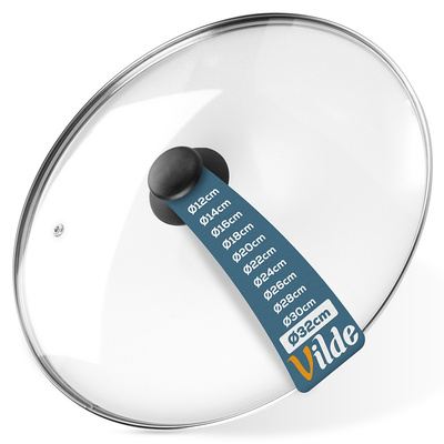 Lid Glass Heat-Resistant 32 cm