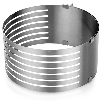 Cake Cutter Ring Adjustable Steel 7-Layer ACER 16-20 cm