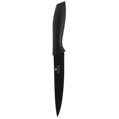 Kitchen Knife Steel Black 23 cm