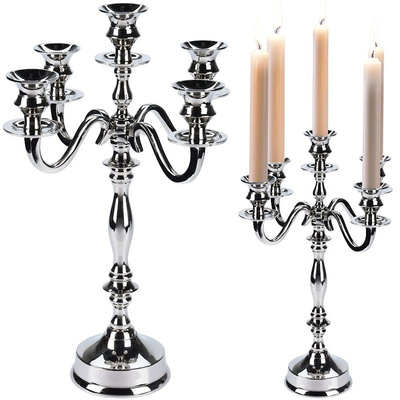 Candelabra Silver 5-Armed