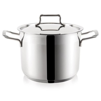 Pot Steel with Lid ANETT 28 cm, 14 l