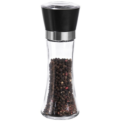 Pepper and Salt Grinder Glass 18.5 cm