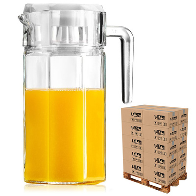 Dzbanek szklany z pokrywką 1,5 l (paleta 192 szt.)