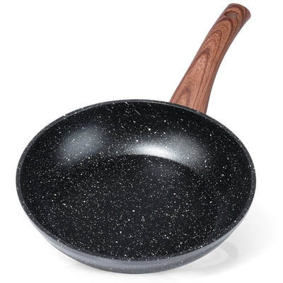 Frying Pan Granite BLACK&WOOD 20 cm