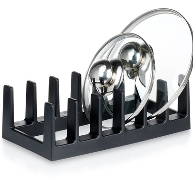 Lid Organiser Black 28x15x9 cm