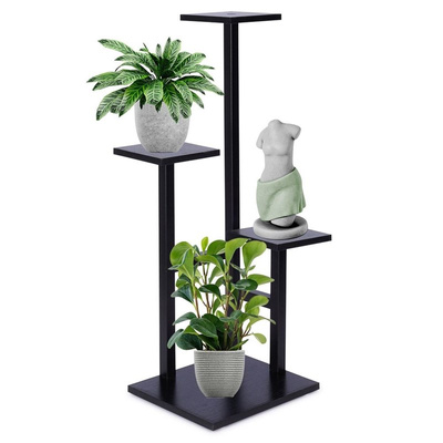 Plant Stand Metal 4-Level 84 cm