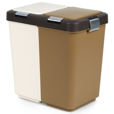 Recycling Bin Plastic 2x10 l