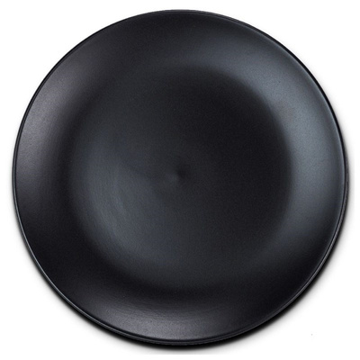 Dessert Plate Ceramic Black SOHO 21 cm