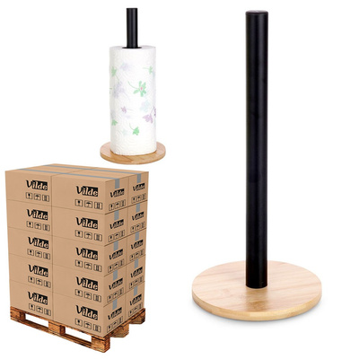 Paper Towel Holder Metal Black 32.5 cm (pallet of 384 pcs)