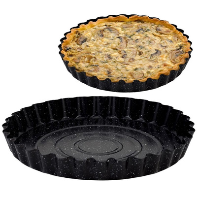 Tart Tin Granite NATURE 28 cm