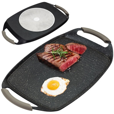 Grill Plate Granite FUNTZIO 48x29 cm