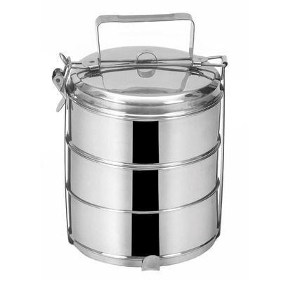 Layer Lunch Box Steel 3-Level 3x1 l