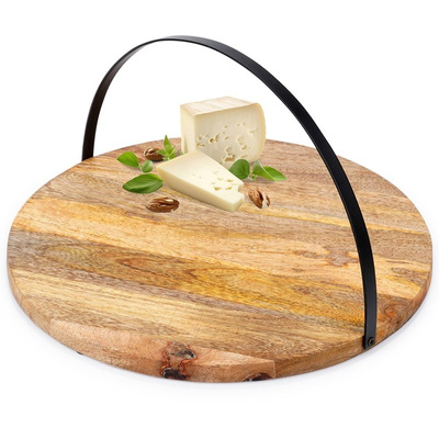 Deska do serwowania drewniana taca 38,5 cm