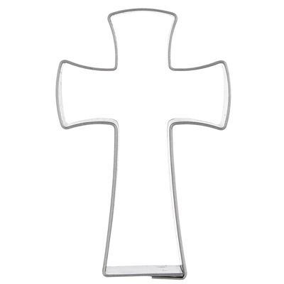 Cookie Cutter Steel Cross 6.4 cm