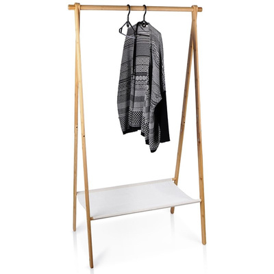 Clothes Rail Bamboo 155 cm