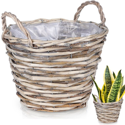 Plant Pot Wicker 27x27 cm