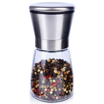 Pepper and Salt Grinder Glass 13.5 cm