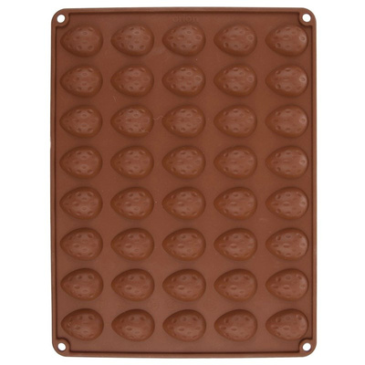 Cookie Mold Silicone Orange Nuts SILLINIE