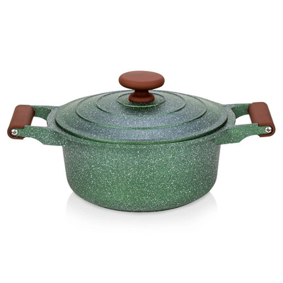 Pot Granite with Lid OMEGA 20 cm, 2.6 l