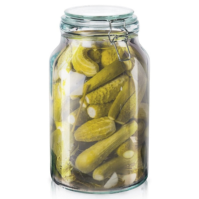Jar with Clip Glass IRMA 4.2 l