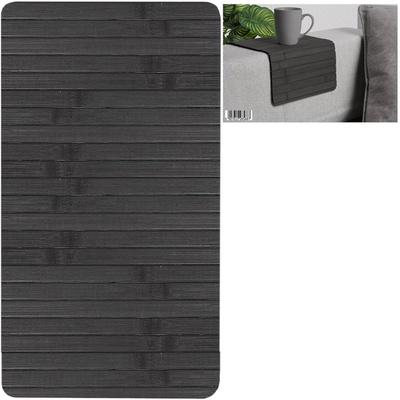 Placemat Bamboo Black Rolling 44x24 cm