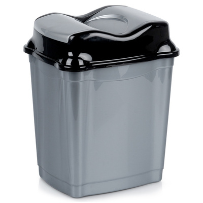 Bin Plastic Gray 9 l