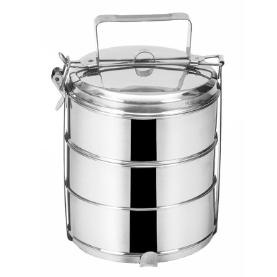 Layer Lunch Box Steel 3-Level 3x1 l