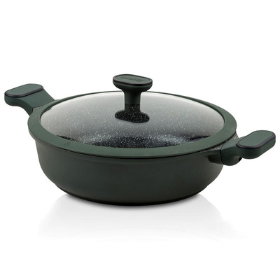 Pot Granite with Glass Lid IMPERIAL 26 cm, 3.5 l